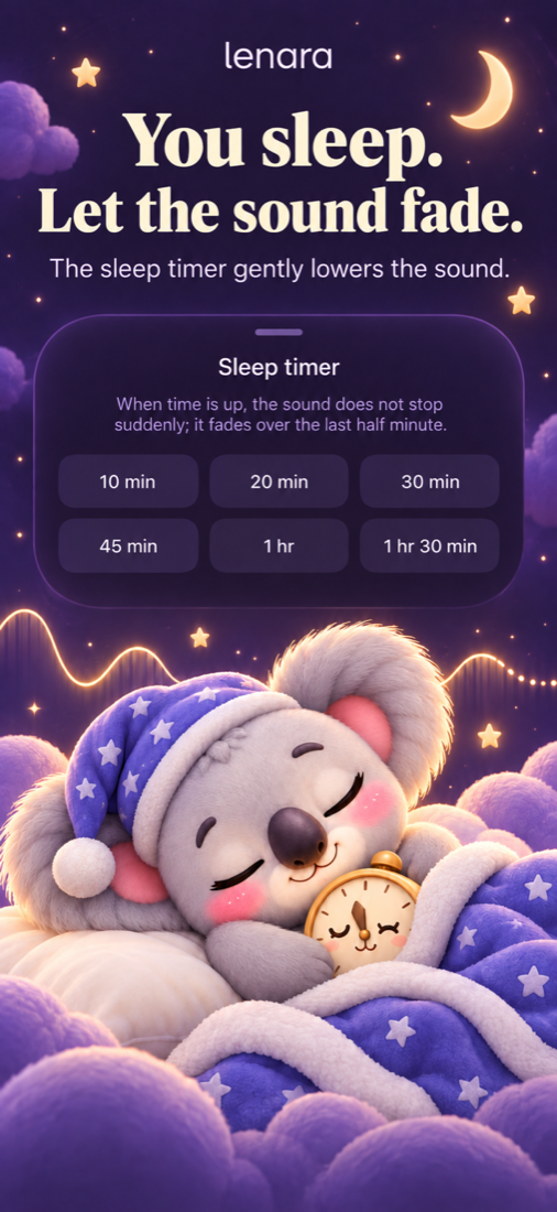 Sleep plan