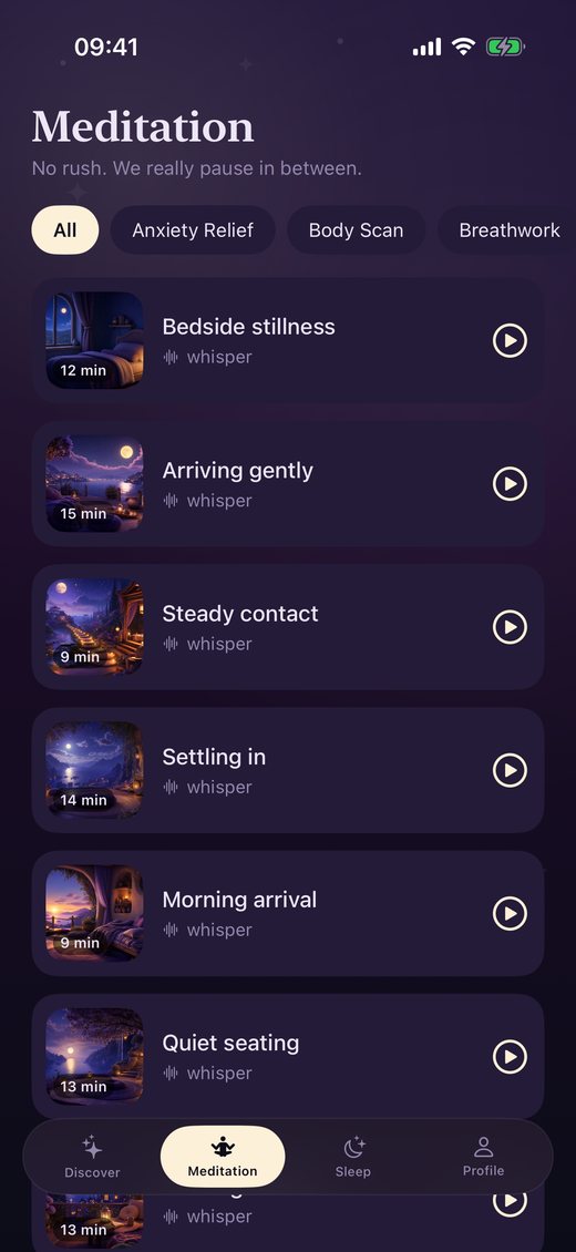 Meditations by topic