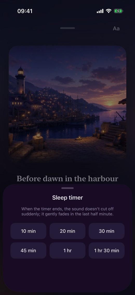 The sleep timer